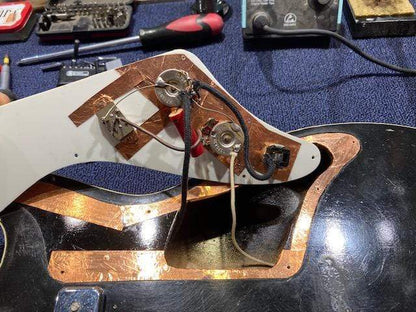 Alden Single Pickup Black 1964 Electric Guitars / Semi-Hollow