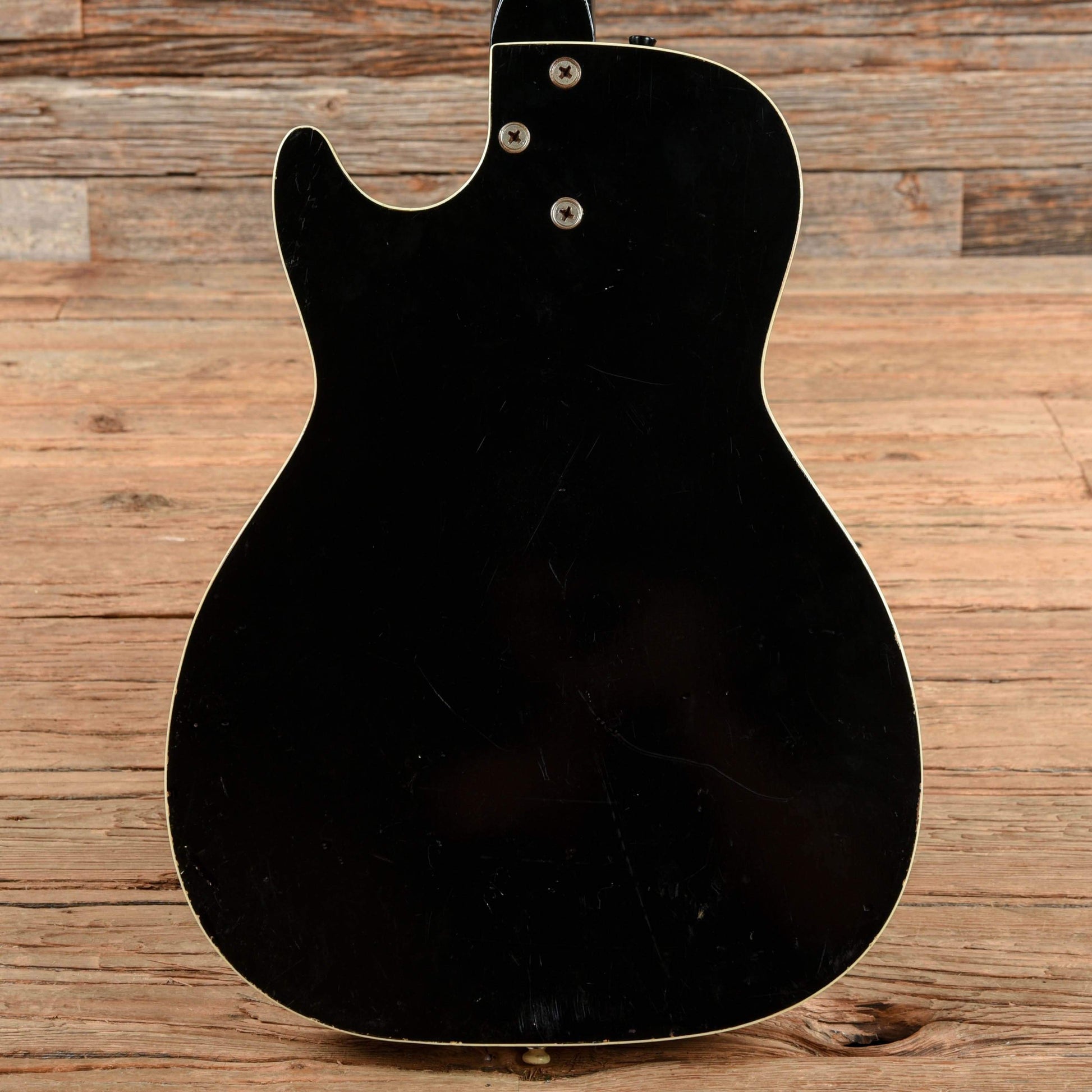 Alden Single Pickup Black 1964 Electric Guitars / Semi-Hollow