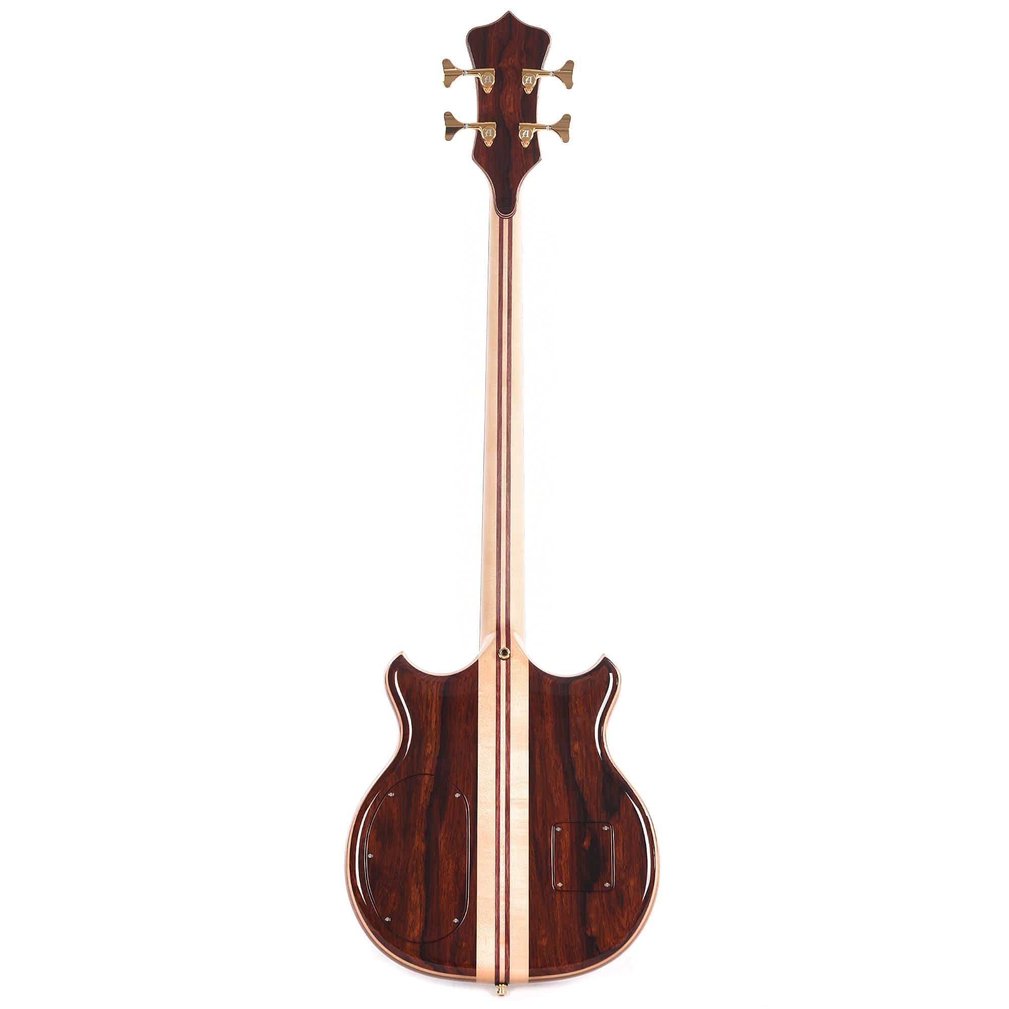 Alembic Clarke Deluxe Cocobolo Top/Back Ebony Fingerboard Bass Guitars / 4-String