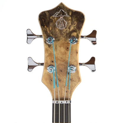 Alembic Stanley Clarke Deluxe Buckeye Burl Top/Back w/Hardshell Case Bass Guitars / 4-String