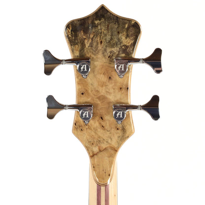 Alembic Stanley Clarke Deluxe Buckeye Burl Top/Back w/Hardshell Case Bass Guitars / 4-String