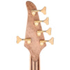 Alembic Europa 5-String Long-Scale w/Red Side LEDs, Birds Eye Maple Fingerboard, Walnut Core, & Walnut Backplates Bass Guitars / 5-String or More