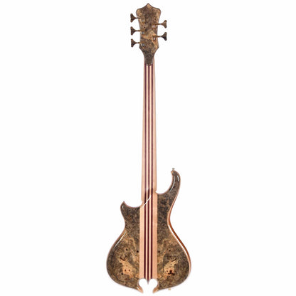 Alembic Mark King Deluxe 5 Buckeye Burl Top/Back Ebony Fingerboard Bass Guitars / 5-String or More