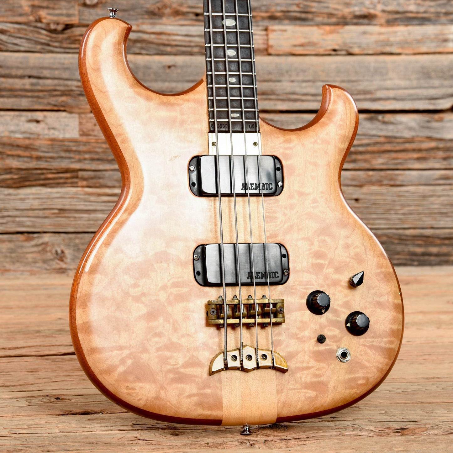 Alembic Spoiler Natural Maple 1984 Bass Guitars / Short Scale