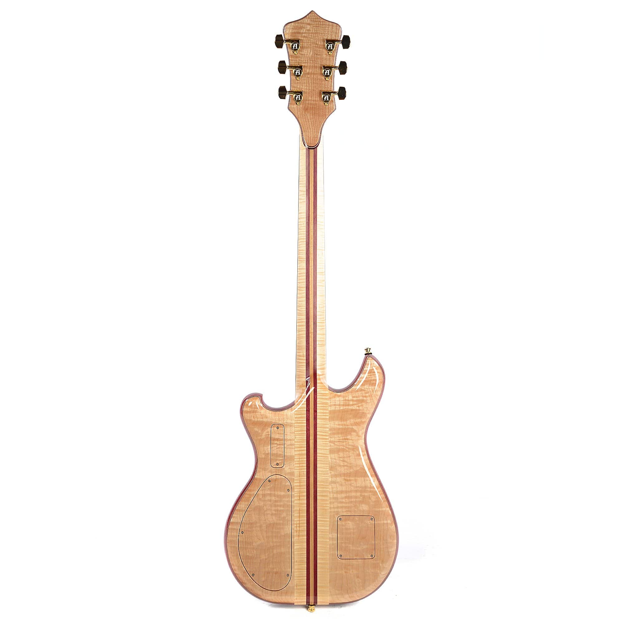 Alembic Further 5A Quilted Maple Top Flame Maple Back Purpleheart