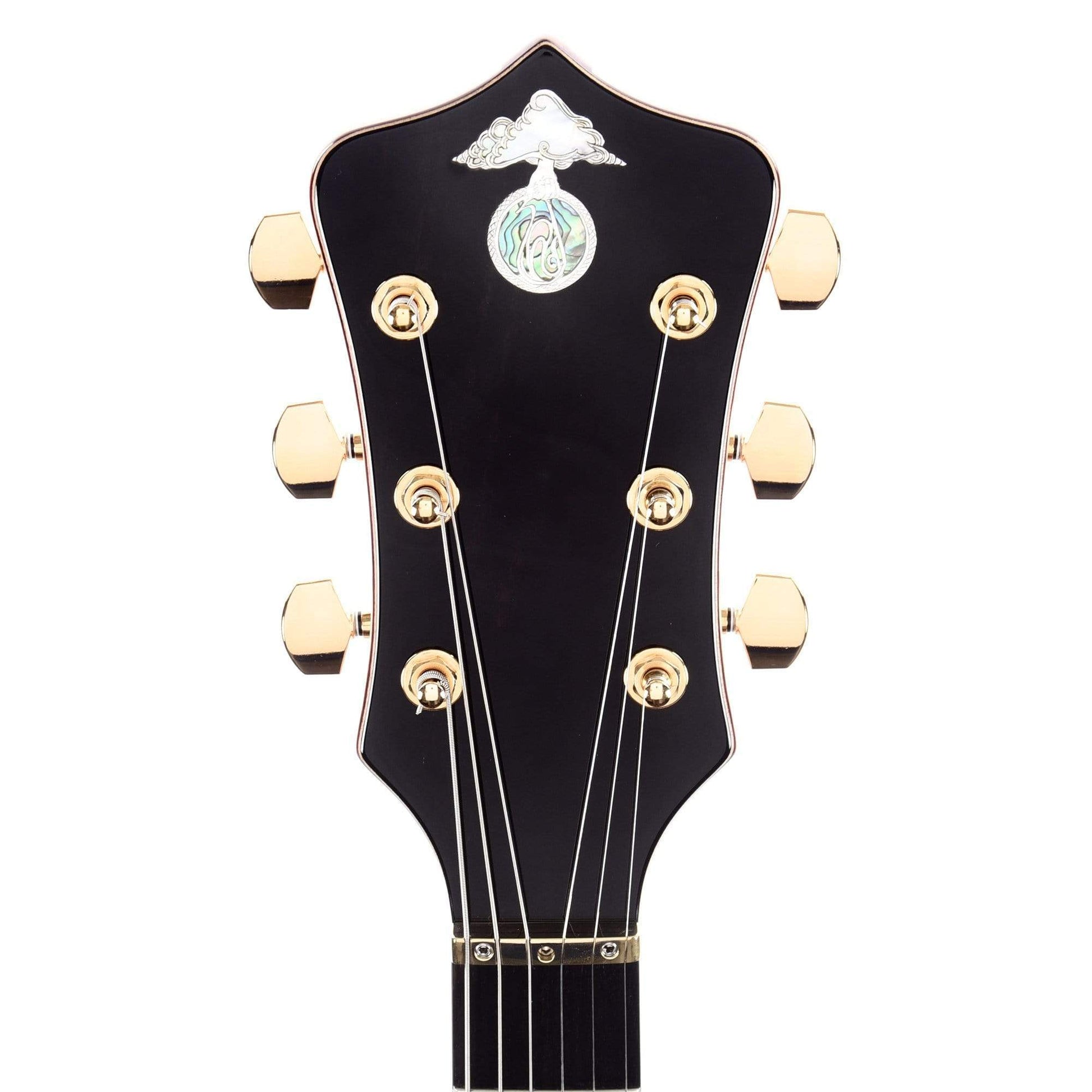 Alembic Tribute Cocobolo w/Red Side LEDs, Beveled Peghead, & Continuous Cocobolo Backplates Electric Guitars / Solid Body