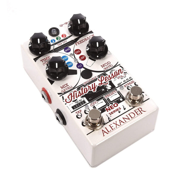 Alexander Pedals History Lesson Tap Tempo Delay v3 Chicago Music Exchange