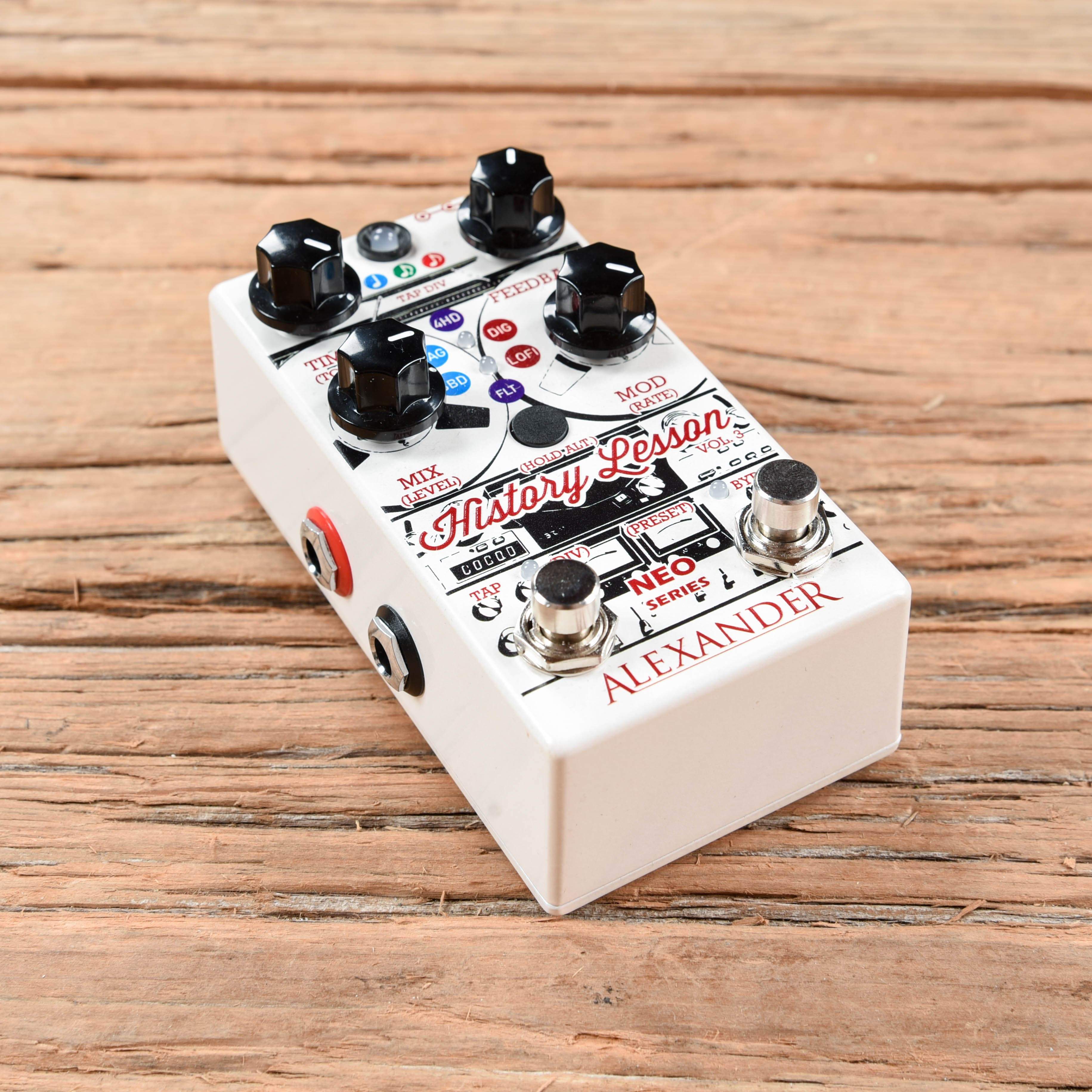 Alexander Pedals NEO Series History Lesson V3 Delay Effects and Pedals / Delay