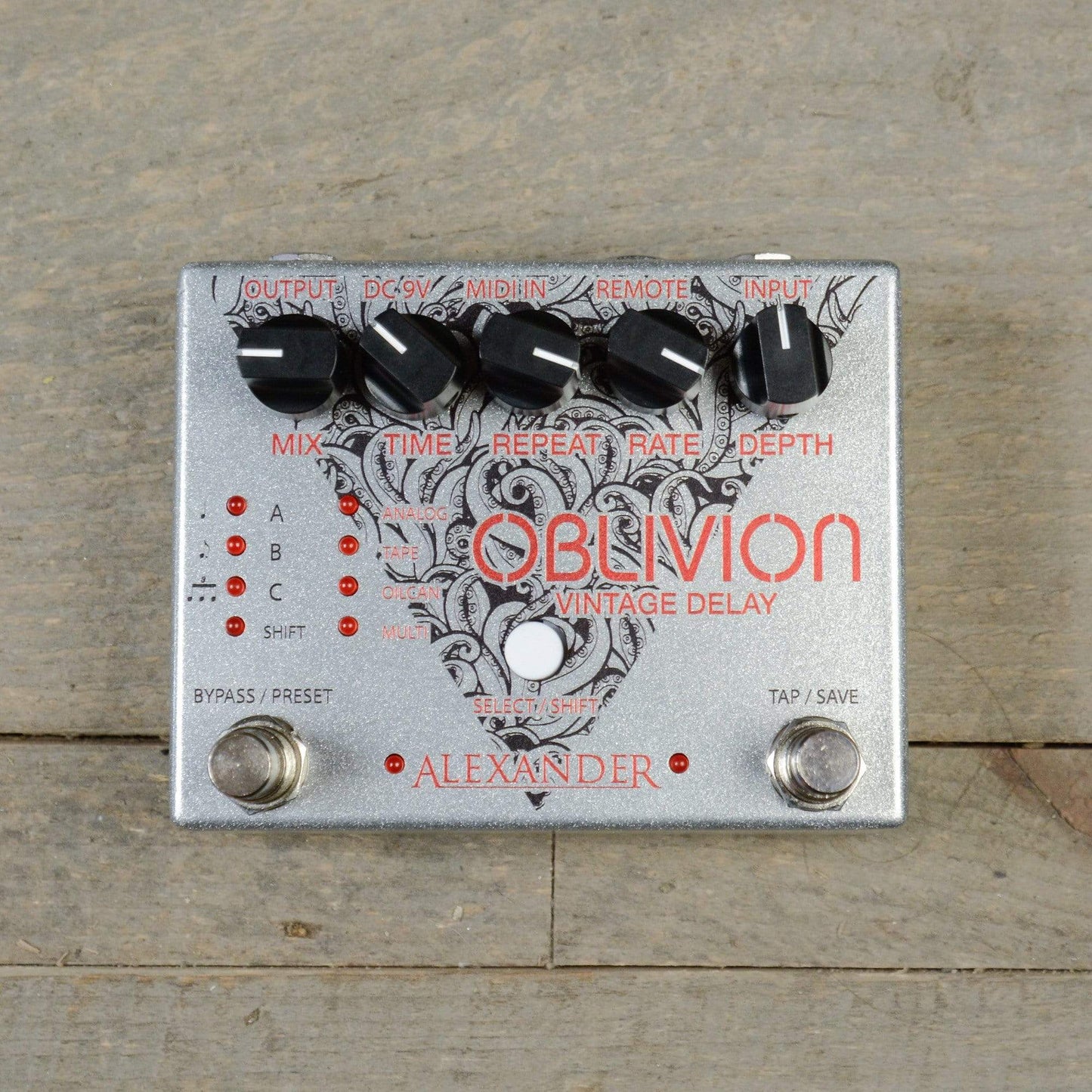 Alexander Pedals Oblivion Vintage Delay Effects and Pedals / Delay
