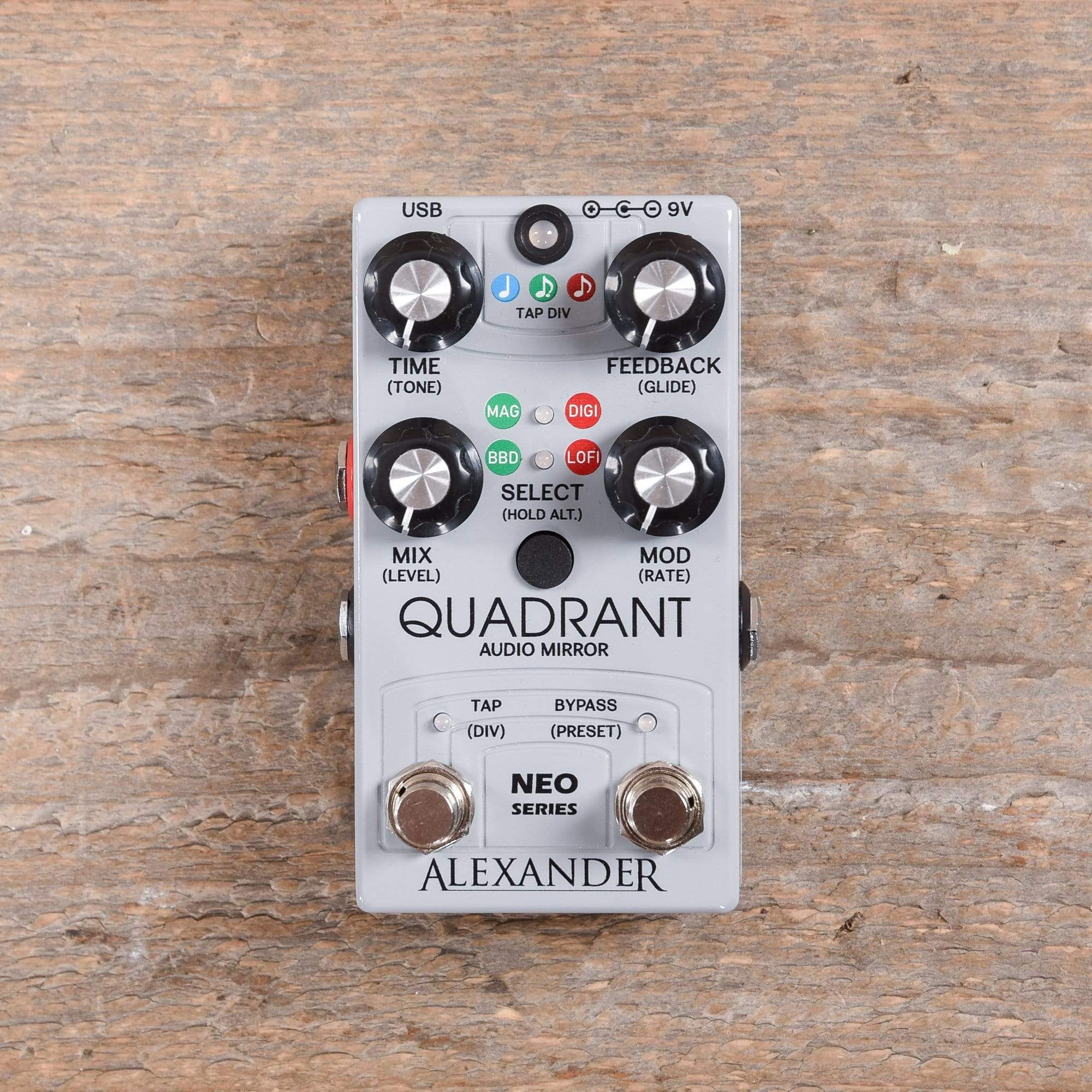 Alexander Pedals Quadrant Audio Mirror Effects and Pedals / Delay
