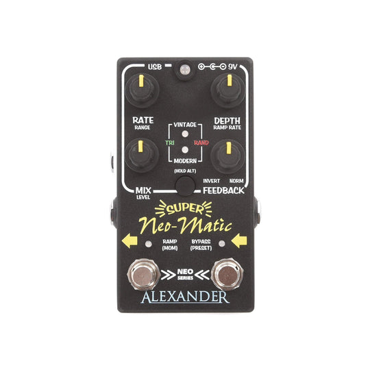 Alexander Pedals Super Neo-Matic Delay Modulator Effects and Pedals / Delay