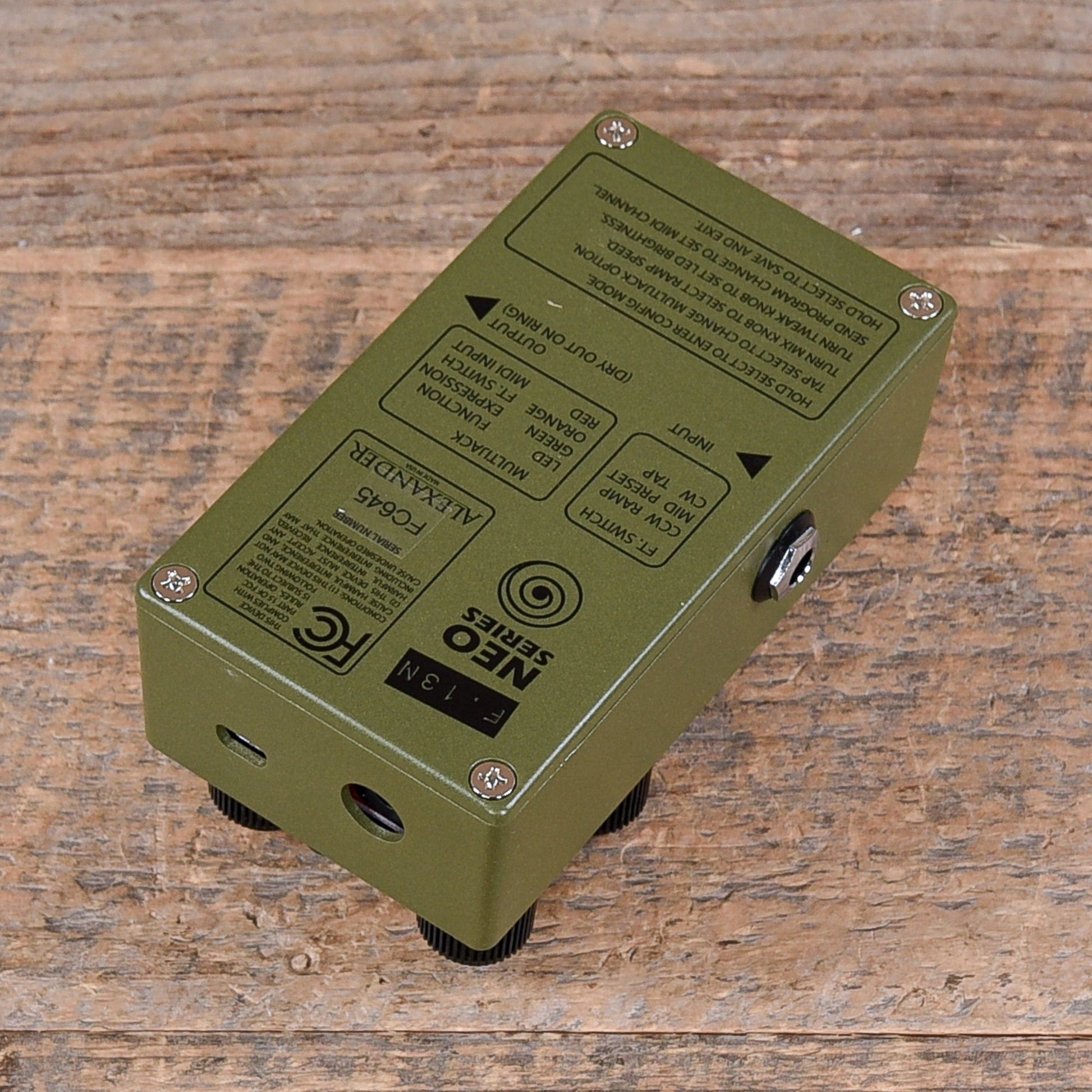 Alexander Pedals F.13 Neo Flanger Effects and Pedals / Flanger