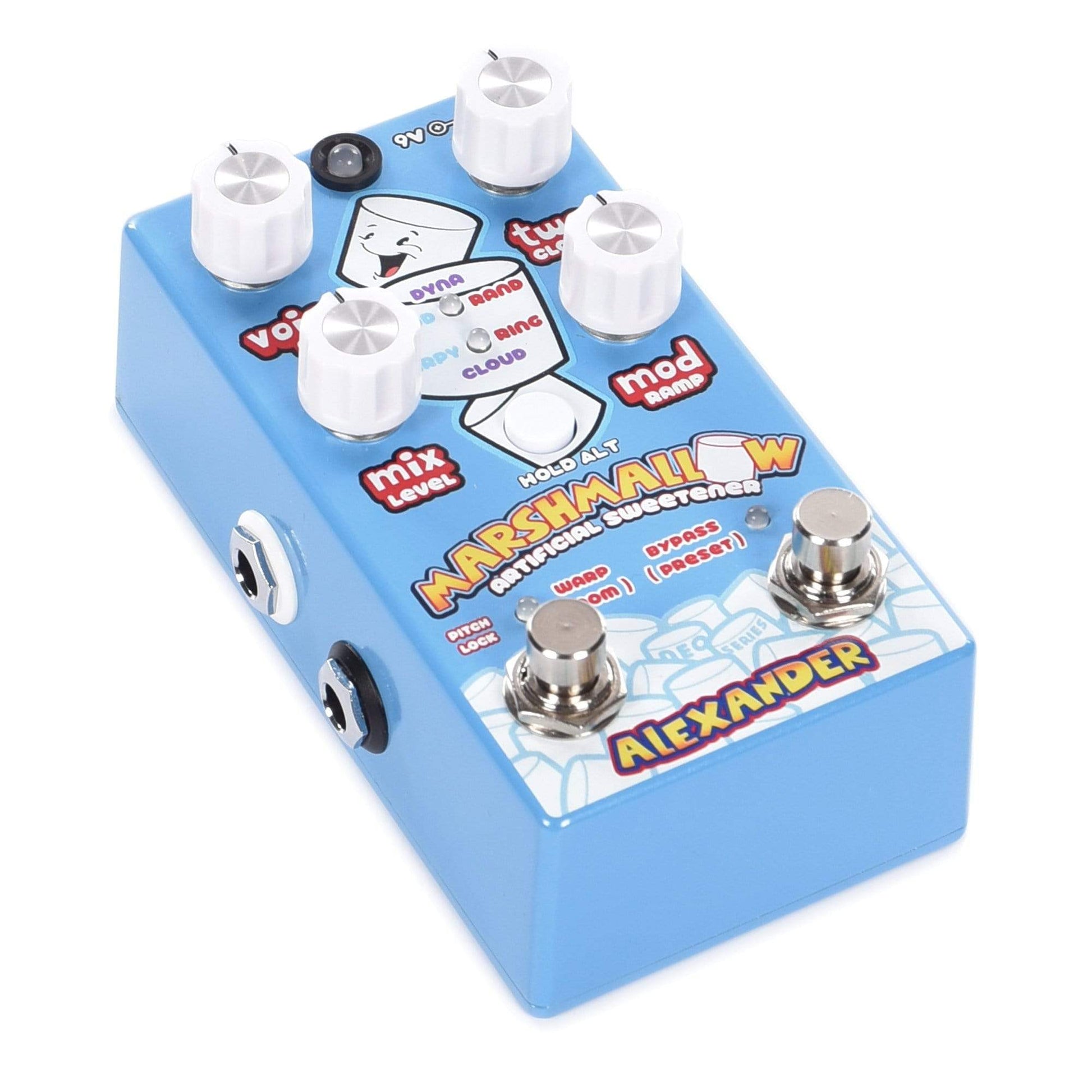 alexander pedals marshmallow Alexander Pedals Marshmallow Artificial Sweetener Pitch Shifter – Chicago Music Exchange