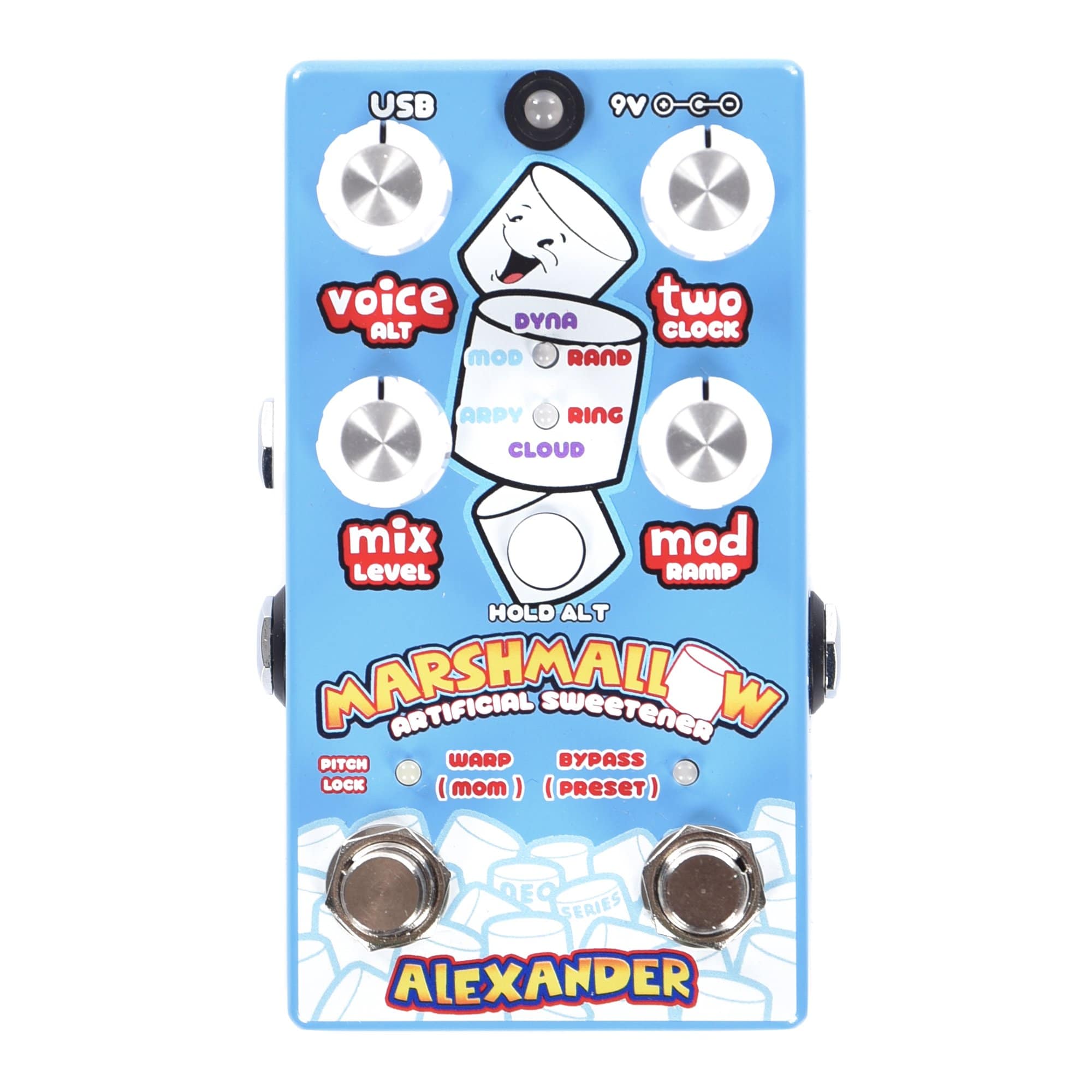 Alexander Pedals Marshmallow Artificial Sweetener Pitch Shifter Effects and Pedals / Octave and Pitch