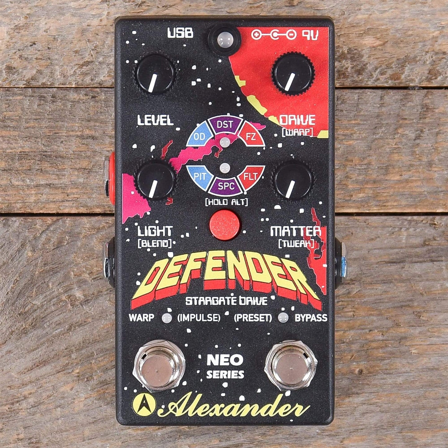 Alexander Pedals Defender Stargate Drive Effects and Pedals / Overdrive and Boost