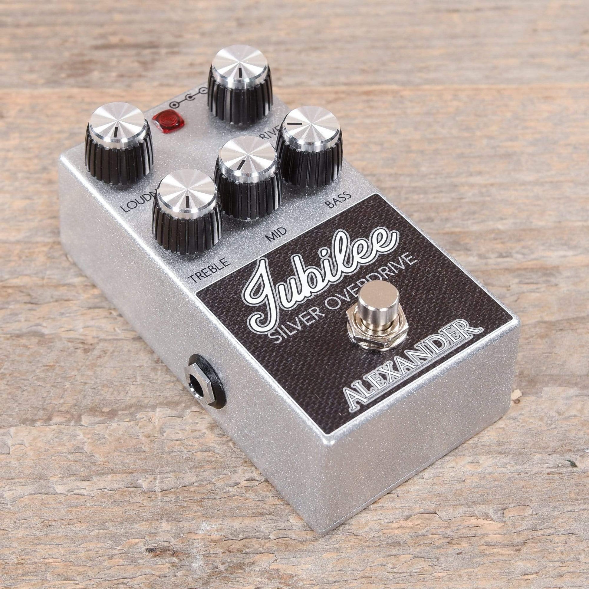 alexander silver jubilee pedal Alexander Pedals Jubilee Silver Overdrive – Chicago Music Exchange