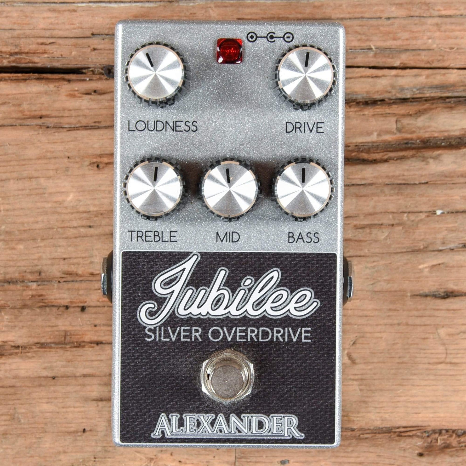 silver jubilee pedal Alexander Pedals Jubilee Silver Overdrive Pedal – Chicago Music Exchange