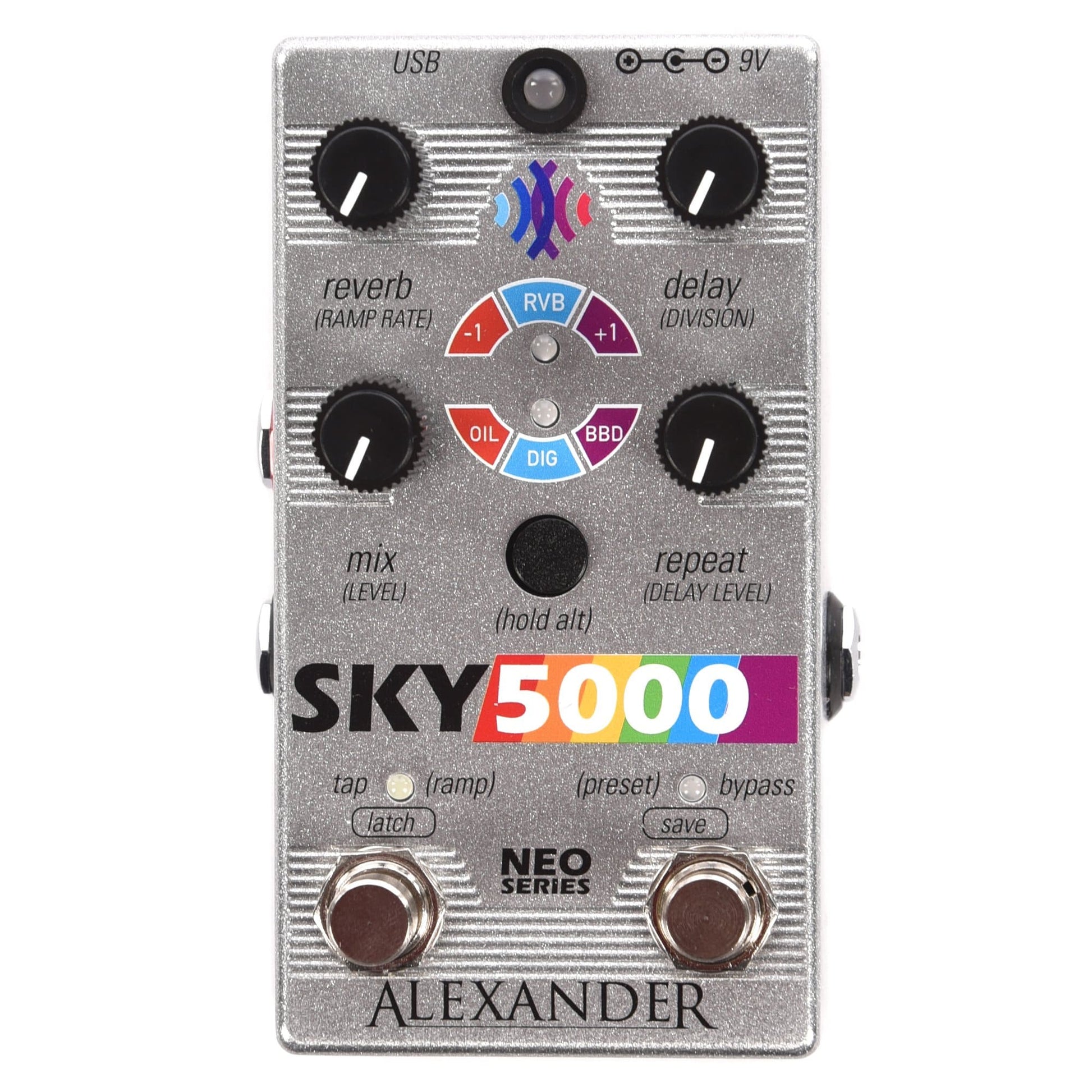 Alexander Pedals Sky 5000 Reverb Delay