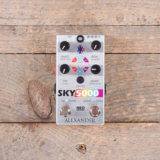 Alexander Pedals Sky 5000 Reverb Delay Effects and Pedals / Reverb