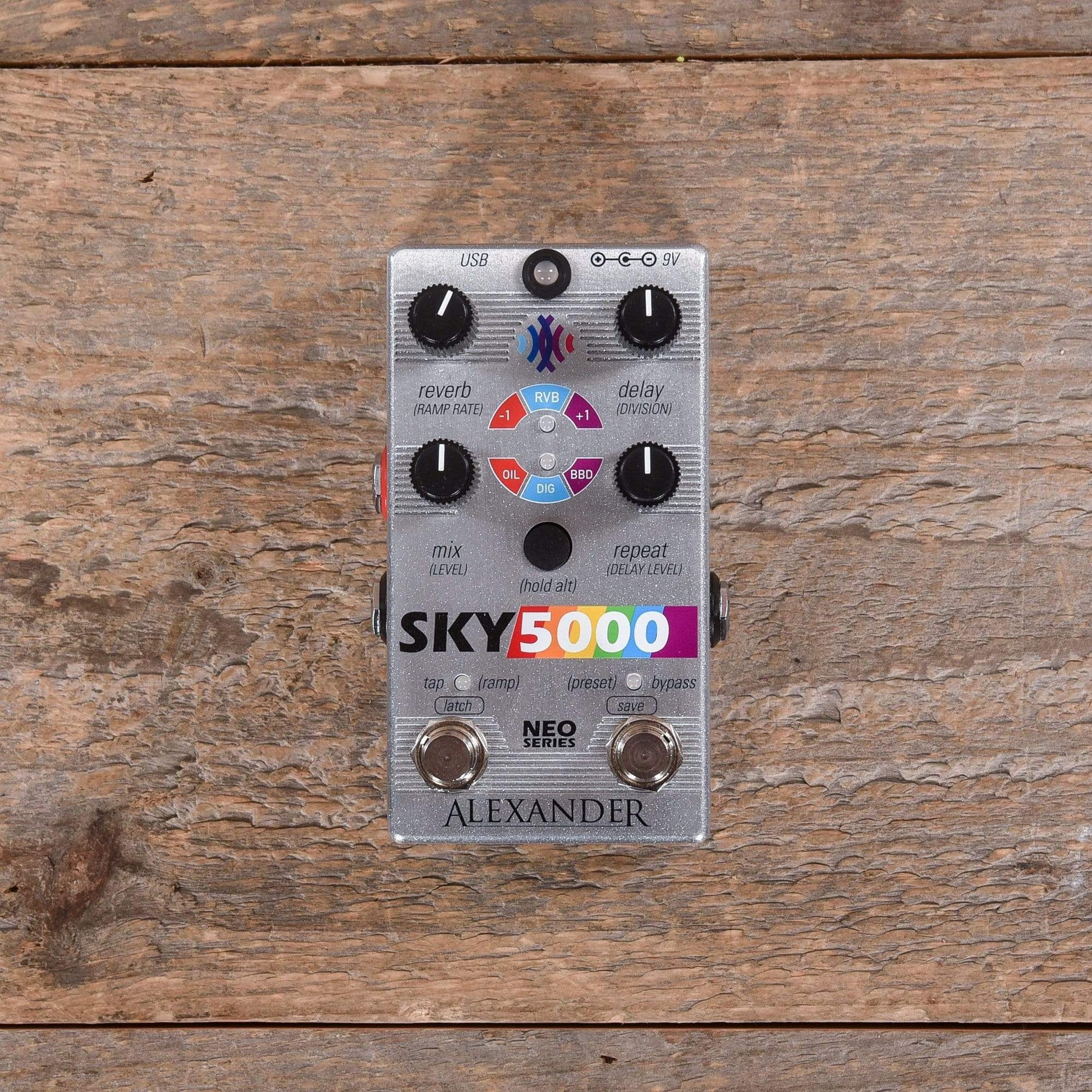 Alexander Pedals Sky 5000 Reverb Delay Effects and Pedals / Reverb