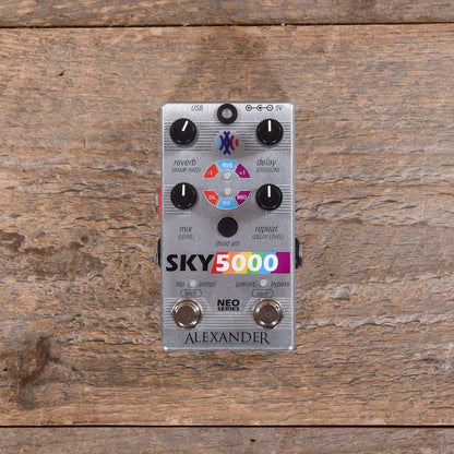 Alexander Pedals Sky 5000 Reverb Delay Effects and Pedals / Reverb