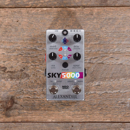 Alexander Pedals Sky 5000 Reverb Delay Effects and Pedals / Reverb