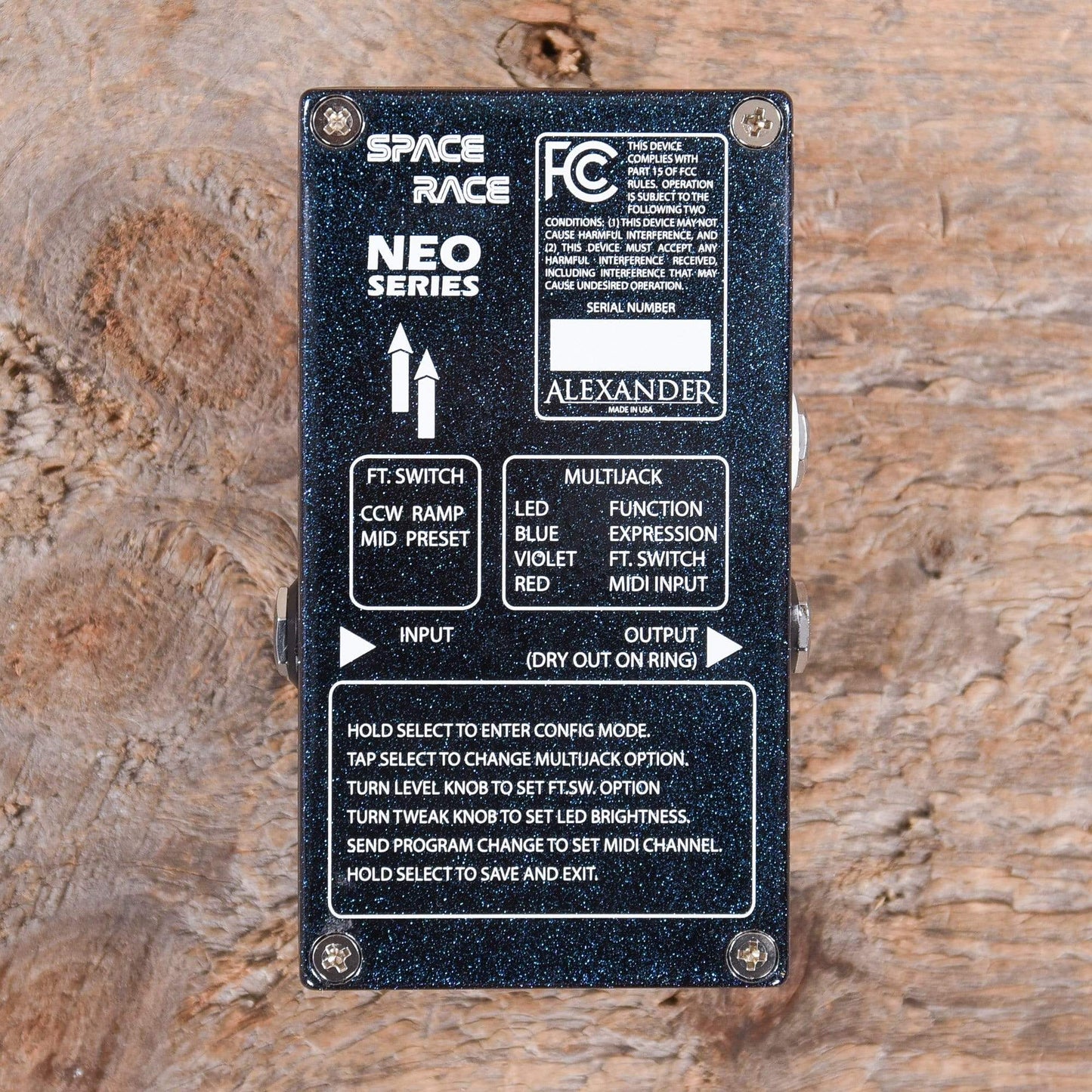 Alexander Pedals Space Race Reverb Effects and Pedals / Reverb