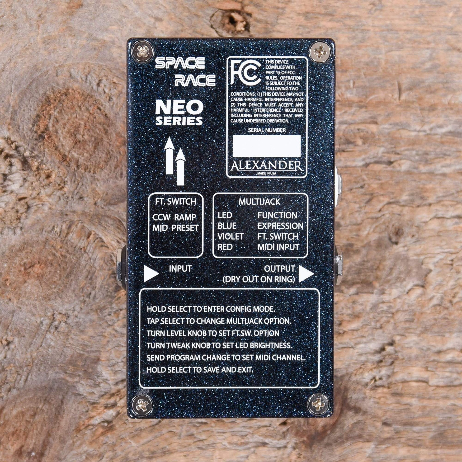 Alexander Pedals Space Race Reverb Effects and Pedals / Reverb