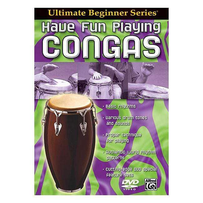 Ultimate Beginner Series: Have Fun Playing Hand Drums - Congas DVD Accessories / Books and DVDs