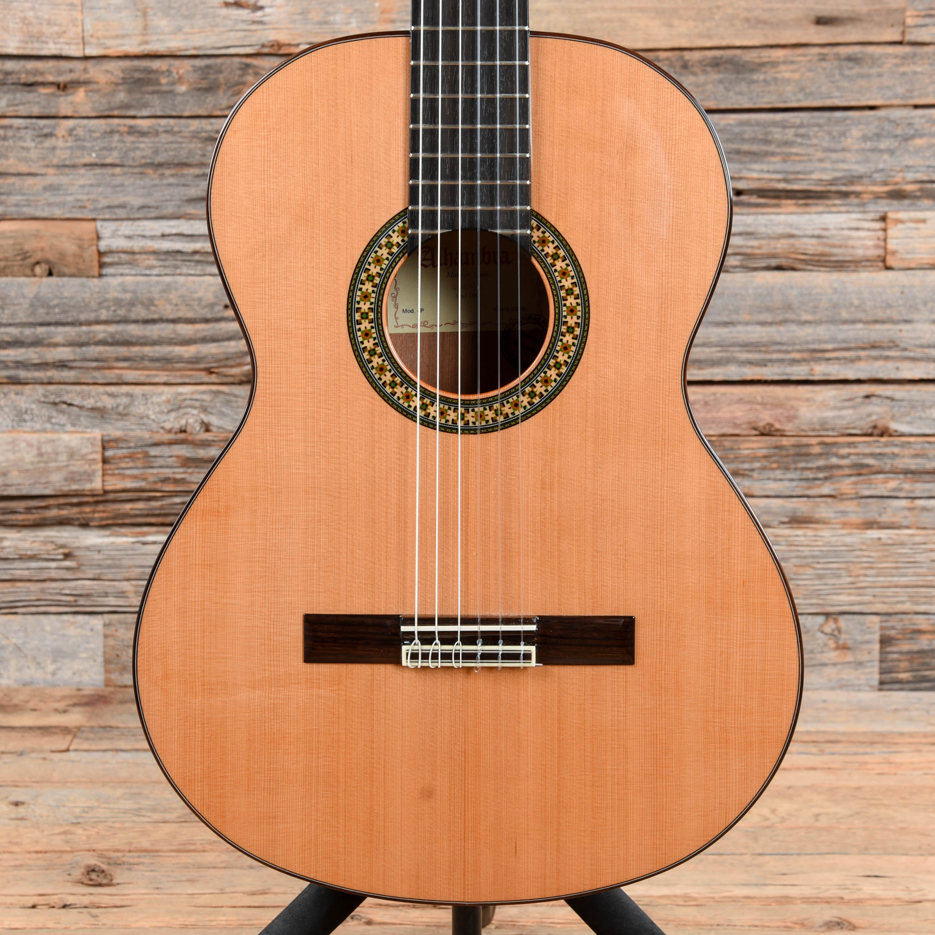 Alhambra 4P Classical Cedar Natural Acoustic Guitars / Classical