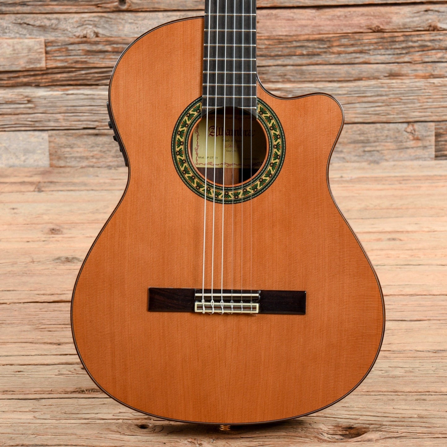 Alhambra 5P CT E1 Natural Acoustic Guitars / Classical