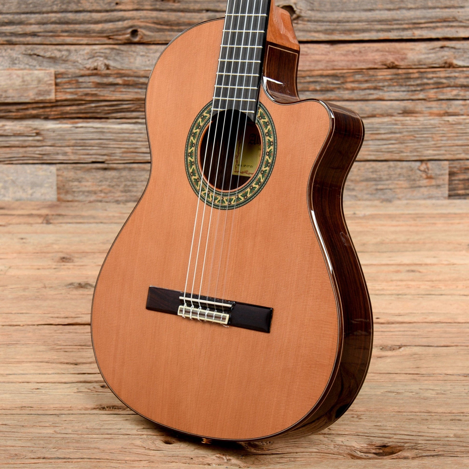 Alhambra 5P CT E1 Natural Acoustic Guitars / Classical