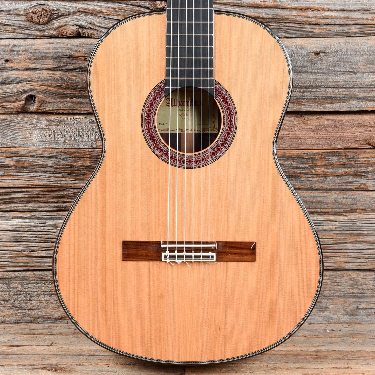 Alhambra 7P Classic Natural Acoustic Guitars / Classical