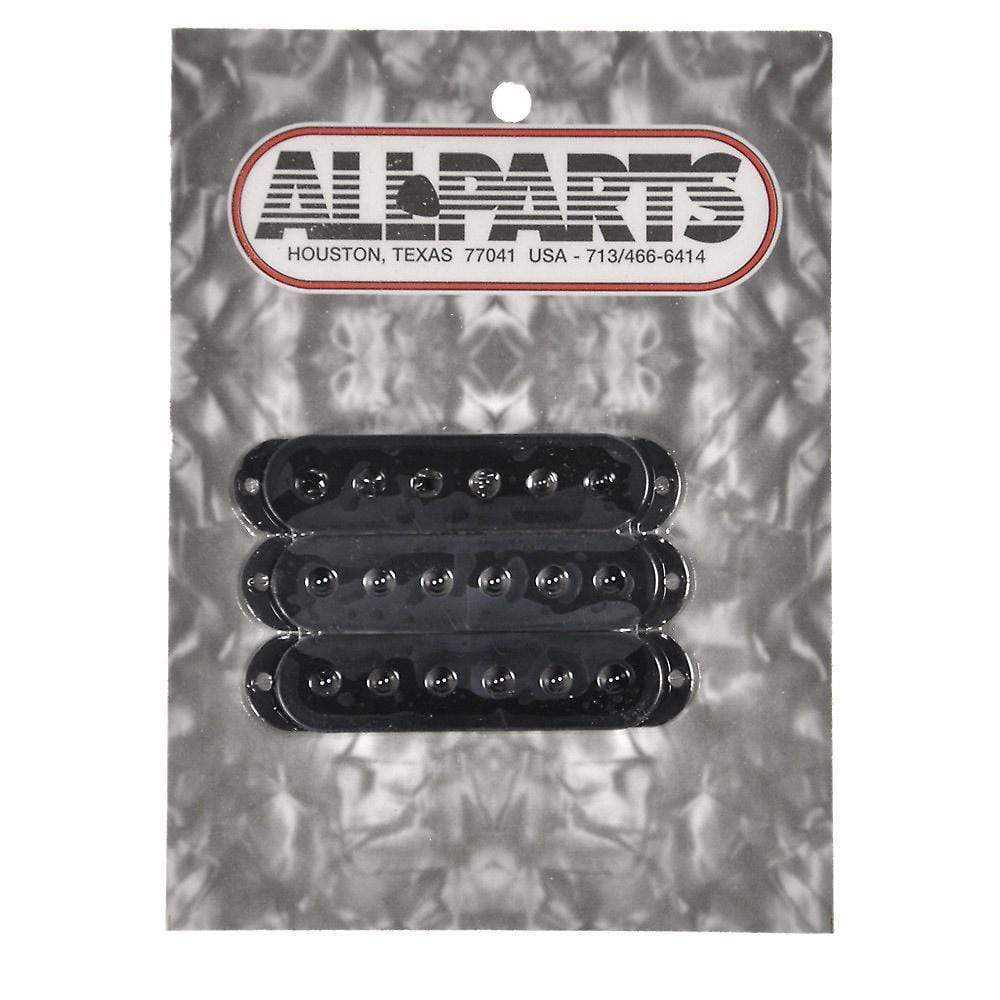 Allparts Pickup Covers for Stratocaster - Black Parts
