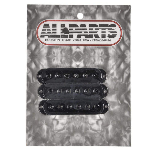 Allparts Pickup Covers for Stratocaster - Black Parts