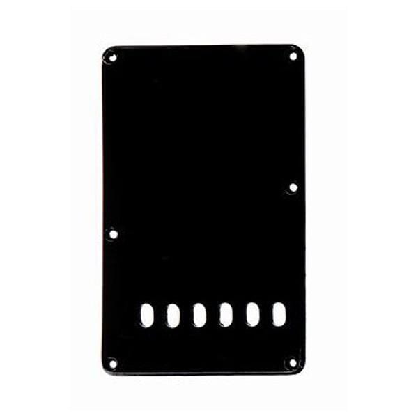 Allparts Spring Cover Black 1-Ply Parts