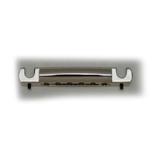 Allparts Featherweight Stop Tailpiece - Nickel Parts / Guitar Parts / Tailpieces
