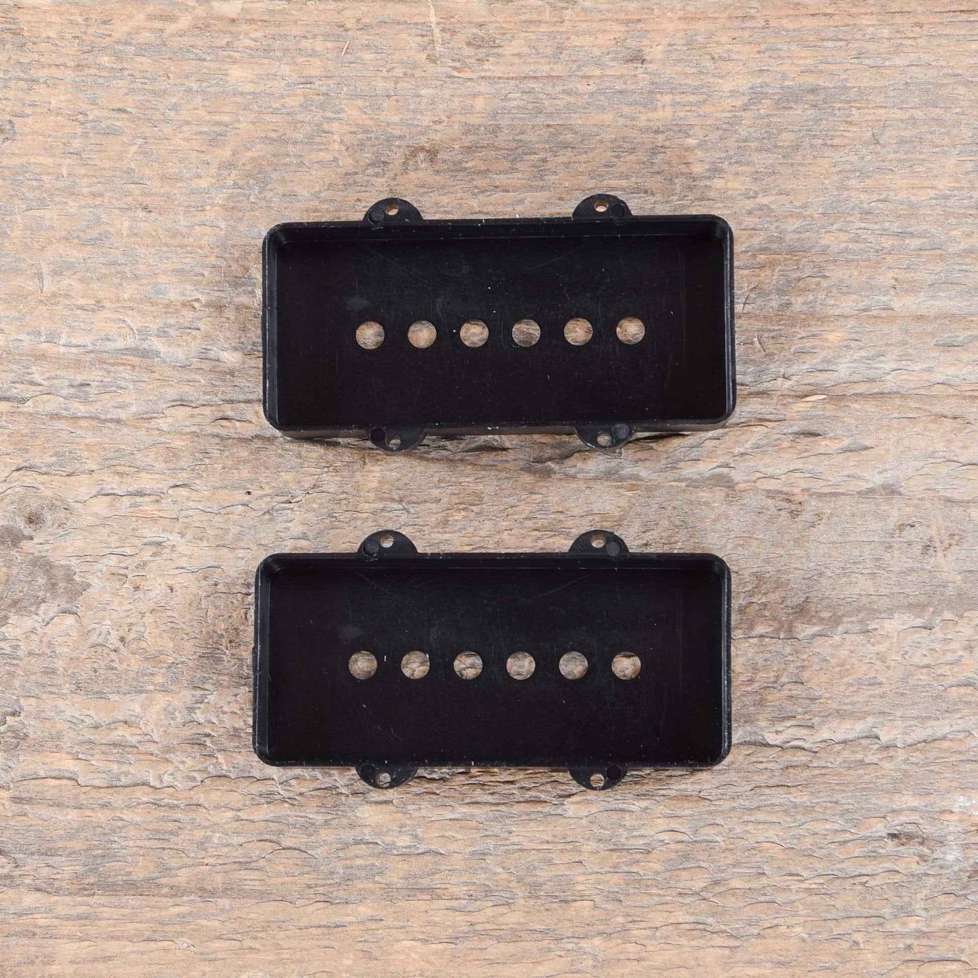 Allparts Black Pickup Covers for Jazzmaster Parts / Guitar Pickups
