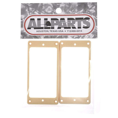 Allparts Humbucker Pickup Rings Flat Slanted - Cream Parts / Guitar Pickups