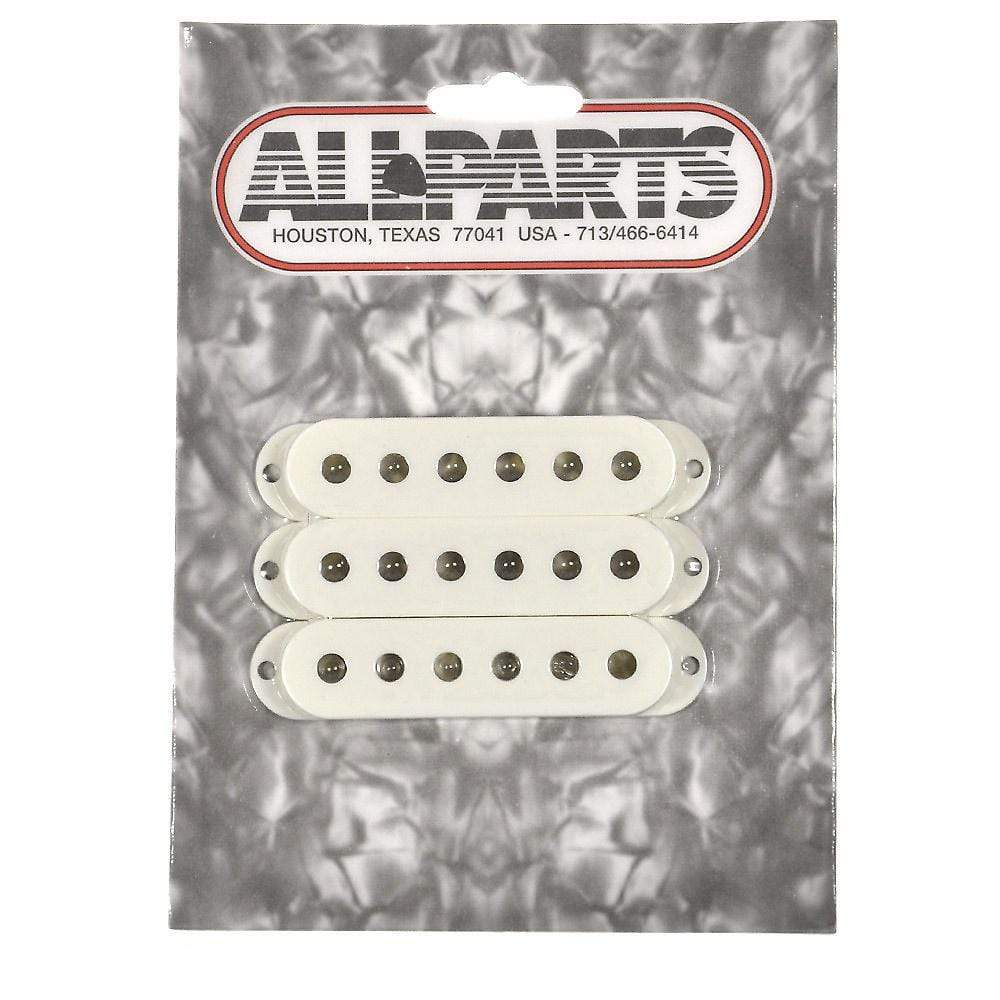 Allparts Pickup Covers for Stratocaster - Parchment Parts / Guitar Pickups