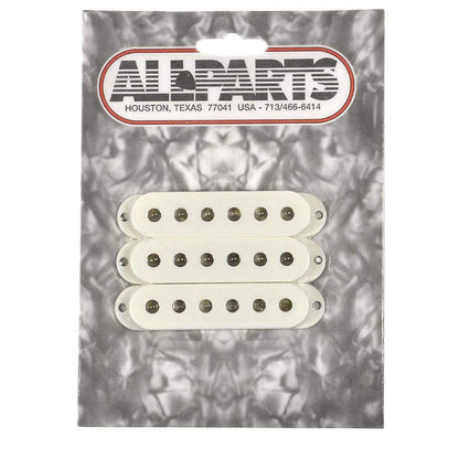 Allparts Pickup Covers for Stratocaster - Parchment Parts / Guitar Pickups