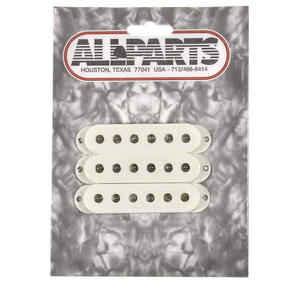 Allparts Pickup Covers for Stratocaster - Parchment Parts / Guitar Pickups