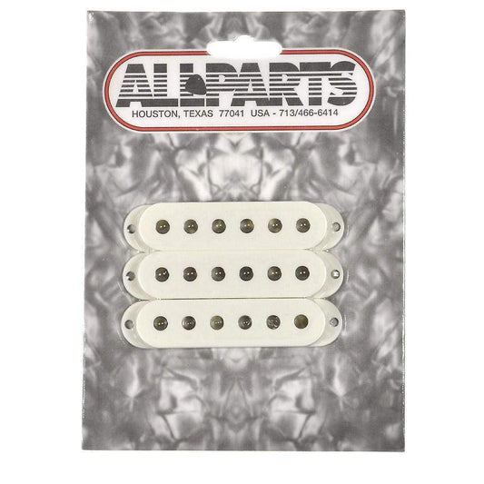 Allparts Pickup Covers for Stratocaster - Parchment Parts / Guitar Pickups