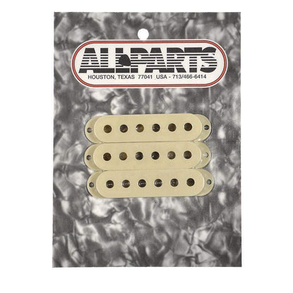Allparts Pickup Covers for Stratocaster - Vintage Cream Parts / Guitar Pickups