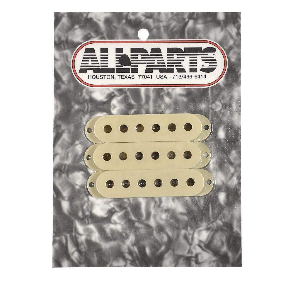 Allparts Pickup Covers for Stratocaster - Vintage Cream Parts / Guitar Pickups