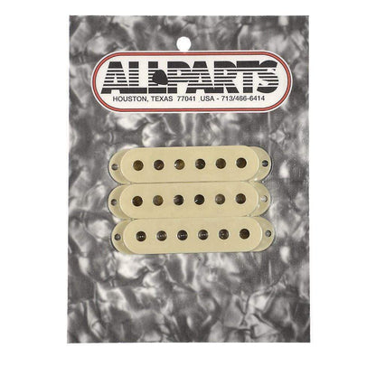 Allparts Pickup Covers for Stratocaster - Vintage Cream Parts / Guitar Pickups