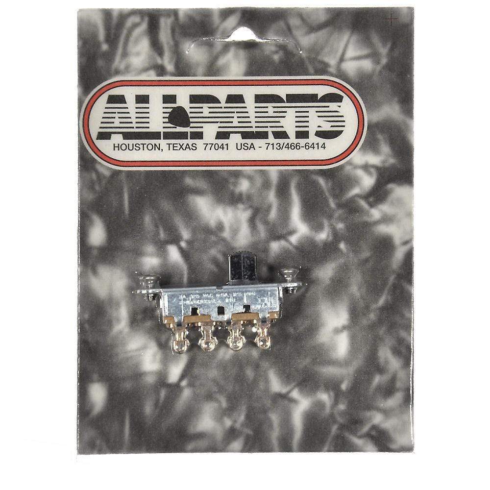 Allparts Black On-Off-On Slide Switch Parts / Knobs