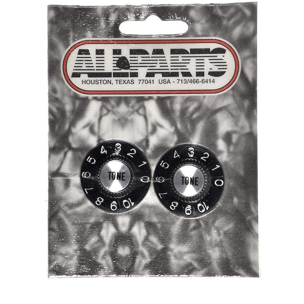 Allparts Witch Hat Tone Knobs - Black Parts / Knobs