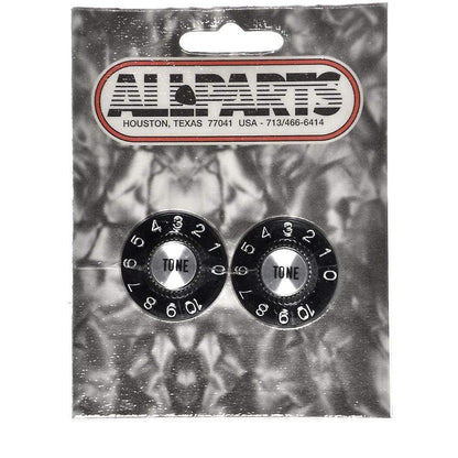 Allparts Witch Hat Tone Knobs - Black Parts / Knobs