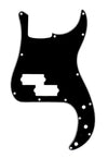 Allparts Black Precision Bass Pickguard Parts / Pickguards